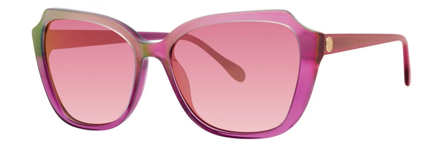 Lilly Pulitzer Bora Sunglasses - Blue Lagoon - view 2